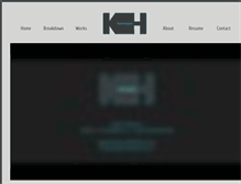 Tablet Screenshot of kevinherjono.com